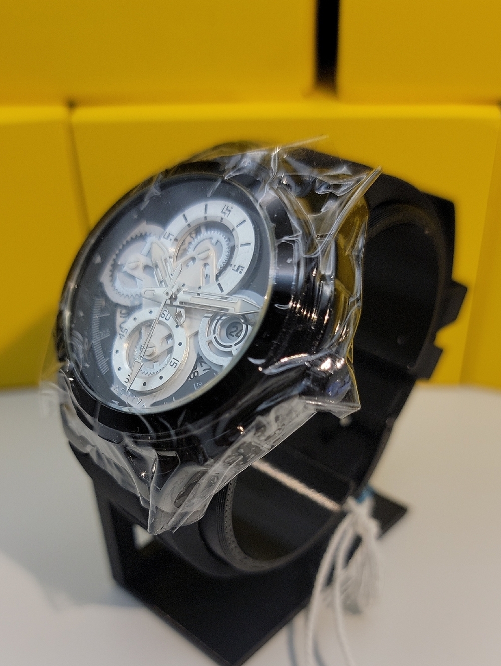 NWT Activa Drift X Invicta Men's Sport Watch - 44mm. Black Silver ACW9349-003 - Picture 5 of 12